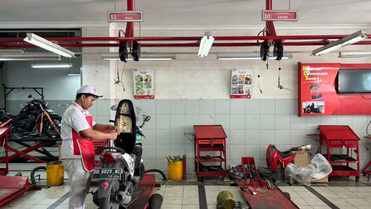 Asmo Sulsel Bagi Tips Motor Tidak Rusak Saat Ditinggal Mudik