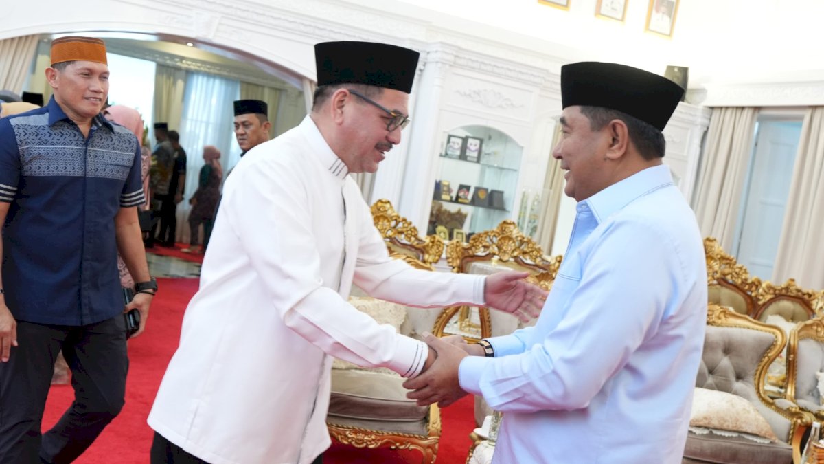 Open House Hari Kedua, Pj Gubernur dan Ketua PKK Sulsel Terima Kunjungan Sejumlah Kepala Daerah