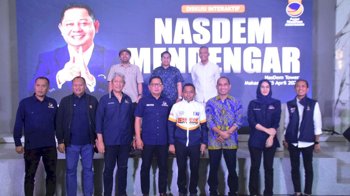 Rusdi Masse Gagas NasDem Mendengar, Minta Wejangan Lintas Akademisi
