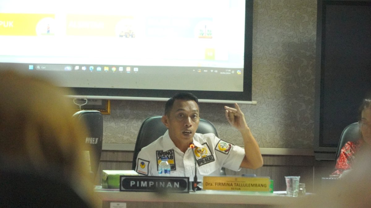 Pimpin Raker Bersama OPD, Syaharuddin Alrif Kembali Minta Pj Gubernur Bantu Stabilkan Harga Gabah dan Jagung