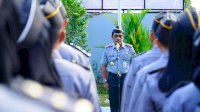 Pimpin Apel Pagi Perdana Pasca Cuti Lebaran, Kakanwil Liberti Kembali Ajak Pegawai Bekerja Dengan Tata Nilai PASTI