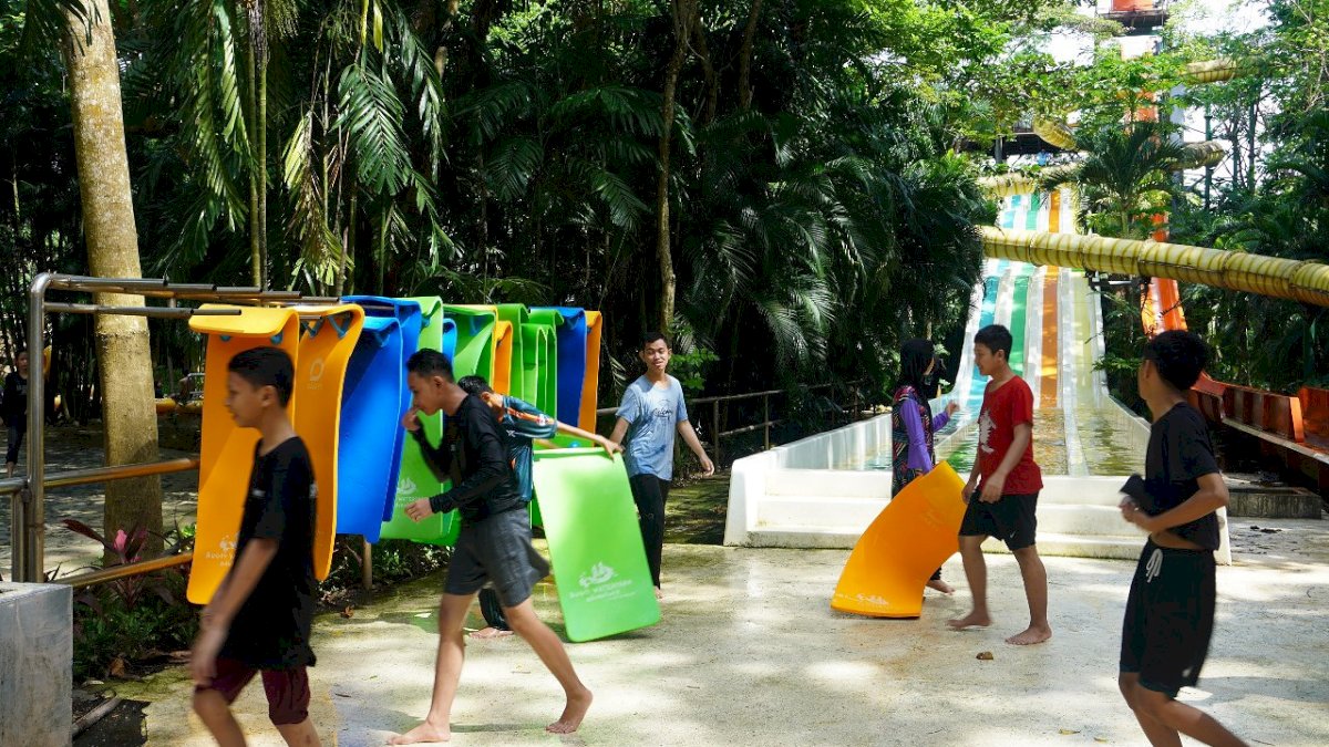 Bugis Waterpark Adventure Semakin Diminati Turis Domestik Mengisi Waktu Libur Lebaran