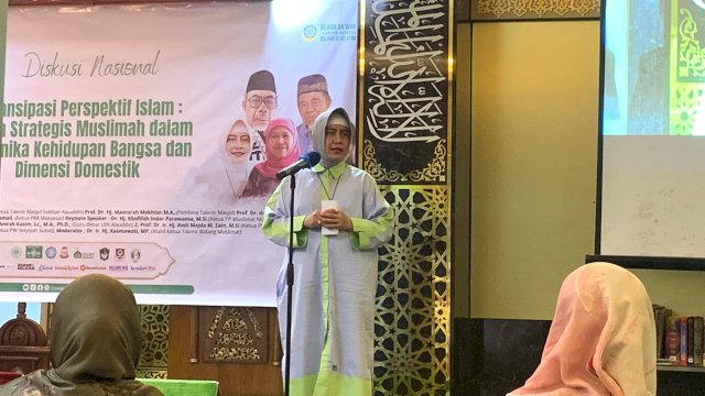 Ketua TP PKK Kota Makassar Indira Yusuf Ismail. Foto: Istimewa.