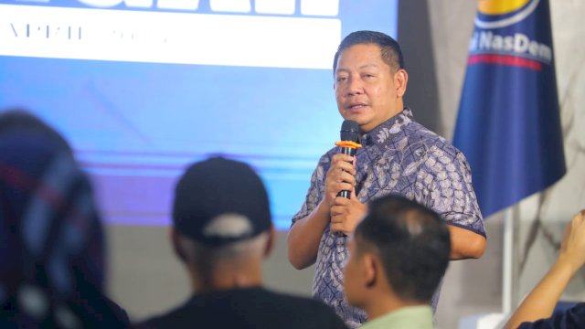 Ketua DPW NasDem Sulsel Rusdi Masse. Ist