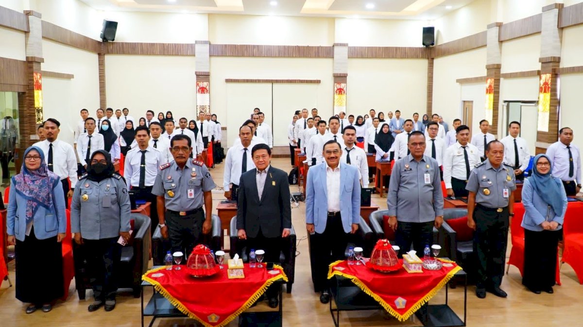 60 Pegawai Satker Kanwil Kemenkumham Sulsel Ikuti Penilaian Kompetensi