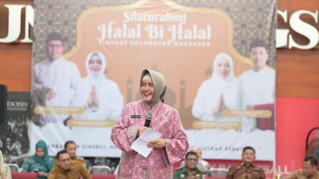 Ketua TP PKK Kota Makassar Indira Yusuf Ismail. Foto: Istimewa.