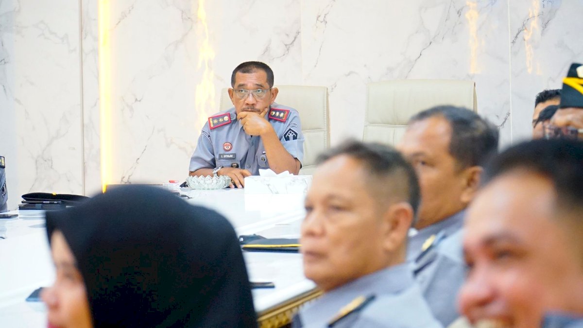 Kakanwil Kemenkumham Sulsel Ikuti Peringatan Hari Bakti Pemasyarakatan ke-60