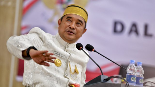 Pj Gubernur Sulsel Bahtiar Baharuddin. ist