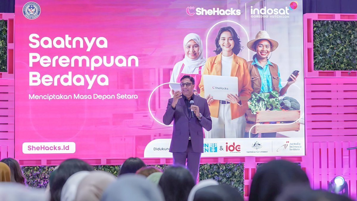 Indosat Beri Dukungan Nyata Bagi Pemberdayaan Perempuan Lewat SheHacks 2024