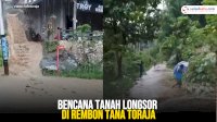 VIDEO: Bencana Tanah Longsor di Rembon Tana Toraja