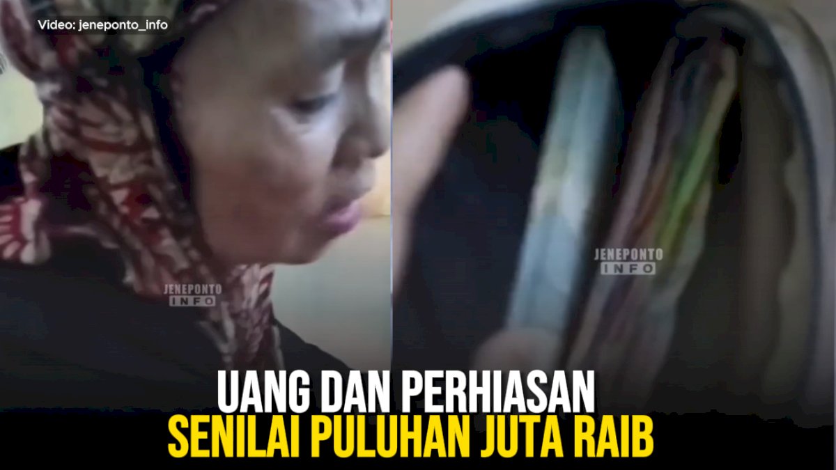 VIDEO: Nenek Asal Jeneponto Jadi Korban Hipnotis, Uang dan Perhiasan Senilai Puluhan Juta Raib