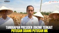VIDEO: Tanggapan Presiden Jokowi terkait Putusan Sidang Putusan MK