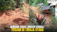 VIDEO: Bencana Tanah Longsor Kembali terjadi di Toraja Utara