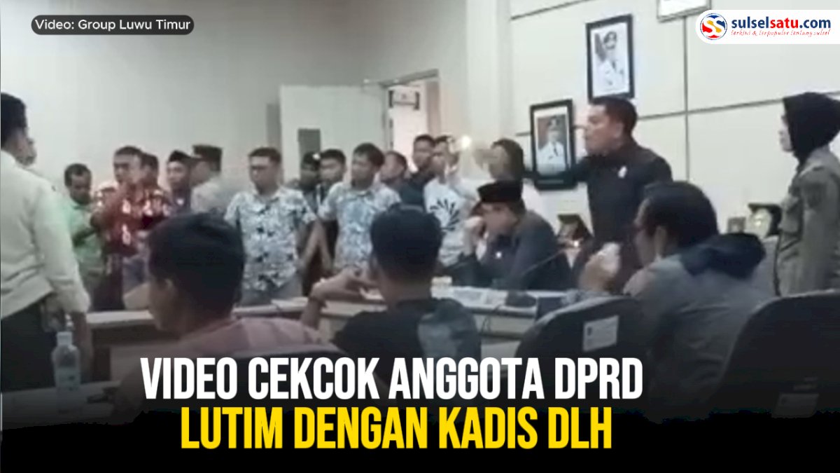 Video Cekcok Anggota DPRD Lutim dengan Kadis DLH