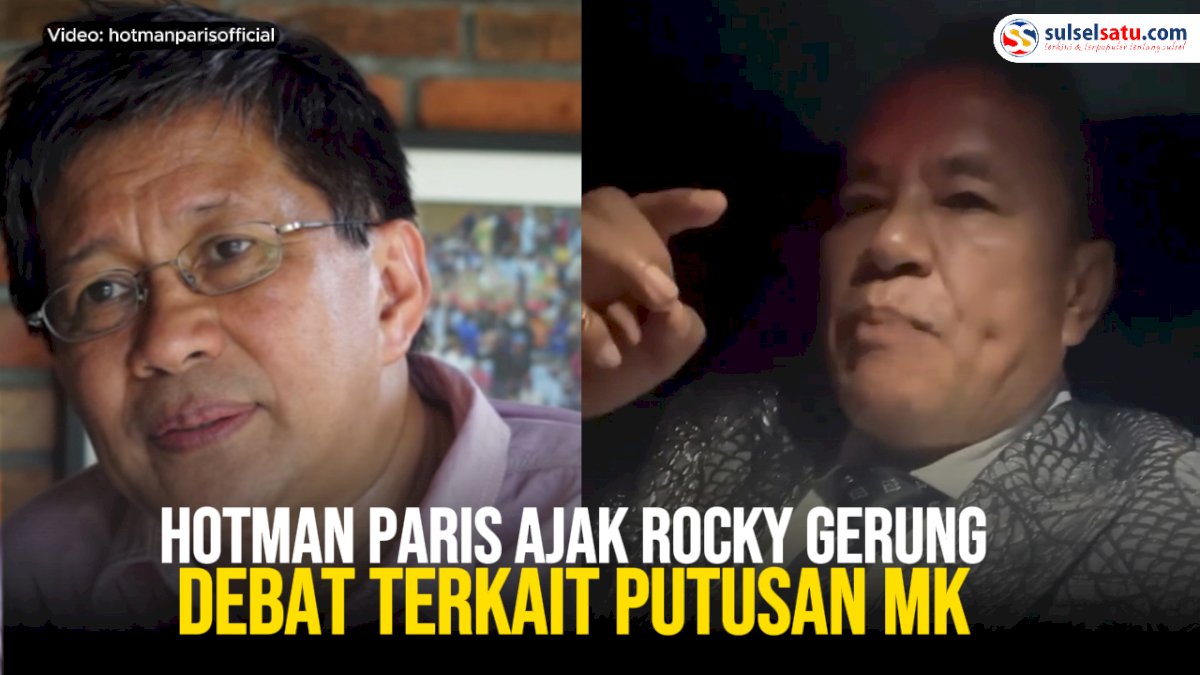 VIDEO: Hotman Paris Ajak Rocky Gerung Debat terkait Putusan MK