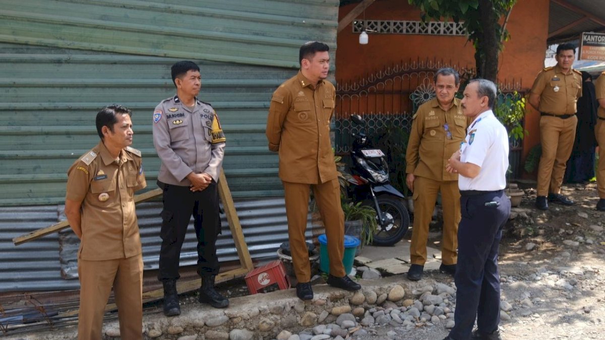 Pembangunan Jalan Alternatif Pangkabinanga Pallangga Kabupaten Gowa Sudah 80 Persen