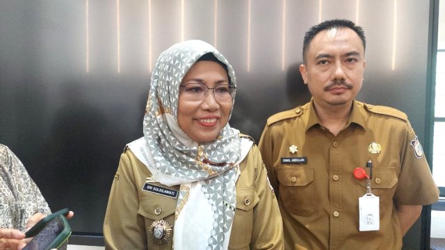 Kepala Dinas Pertanahan Sri Sulsilawati. Foto: Andi Baso Mappanyompa / Sulselsatu.com.