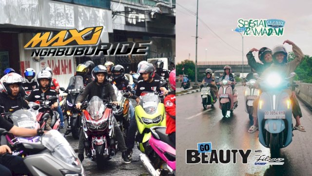 Yamaha rangkul komunitas untuk mengedukasi masyarakat pentingnya keselamatan berkendara. Foto: Istimewa.