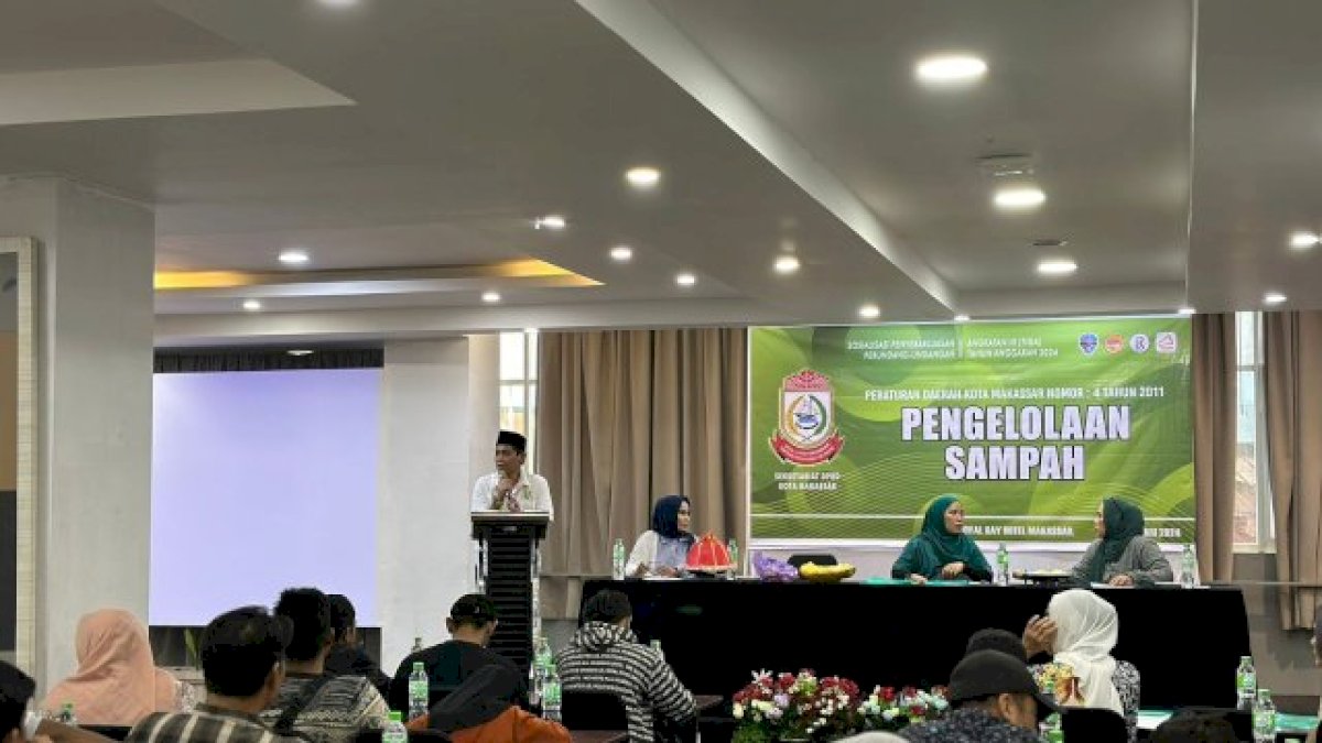 Legislator Makassar RTQ Bicara Pentingnya Perda Pengelolaan Sampah