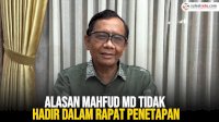 VIDEO: Alasan Mahfud MD Tidak Hadir dalam Rapat Penetapan Presiden dan Wakil Presiden
