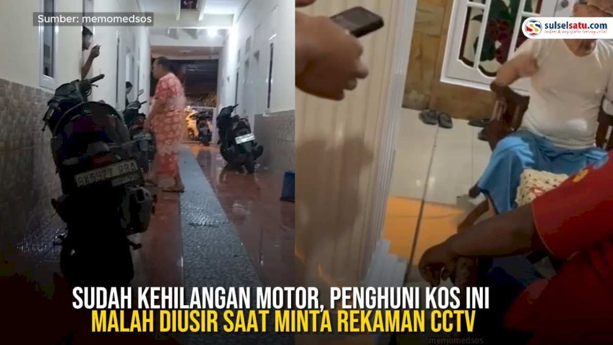 VIDEO: Sudah Kehilangan Motor, Penghuni Kos Ini Malah Diusir saat Minta Rekaman CCTV