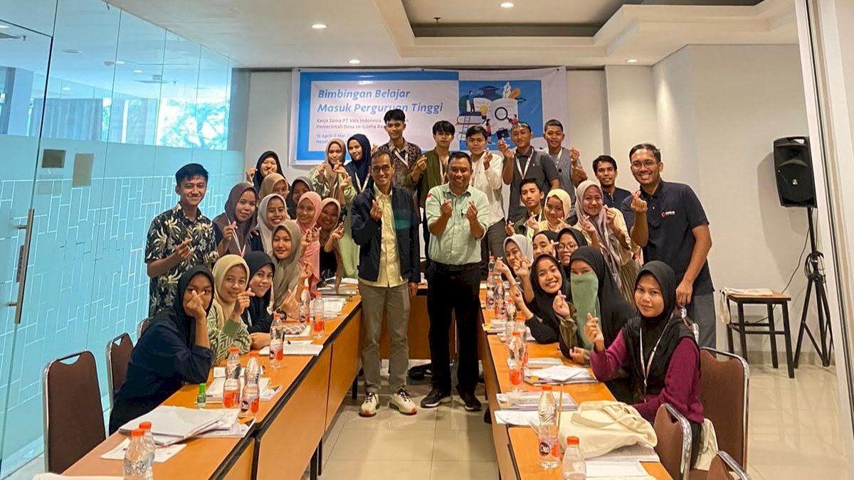 PT Vale Gelar Bimbingan Belajar, Dorong Peningkatan Kualitas Pendidikan Generasi Muda Loeha Raya