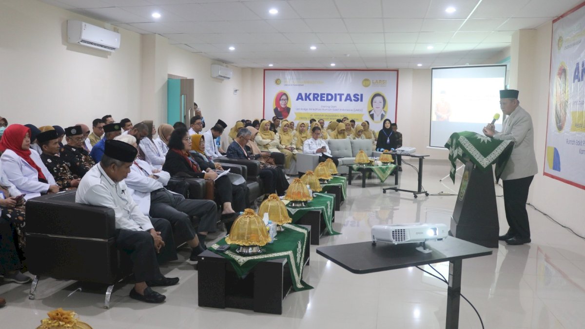 Jalani Akreditasi, RS PKU Muhammadiyah Unismuh Makassar Komitmen Beri Pelayanan Terbaik