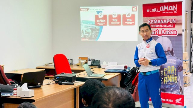 Instruktur Safety Riding Wanny. Foto: Istimewa.