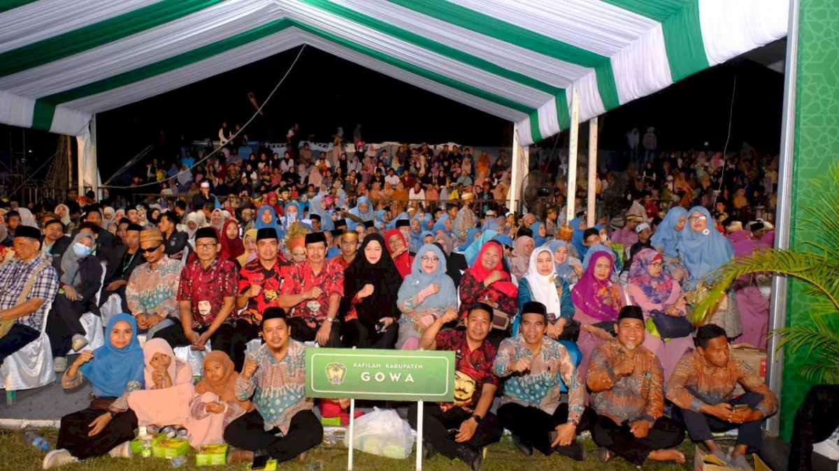 Pemkab Gowa Kirim 45 Peserta Ikut MTQ Sulsel, Bupati Adnan Datang Berikan Semangat