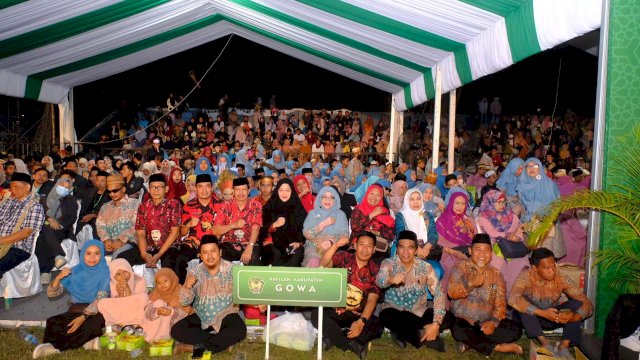 Peserta Kabupaten Gowa yang ikut MTQ Tingkat Provinsi Sulsel. Foto: Istimewa.