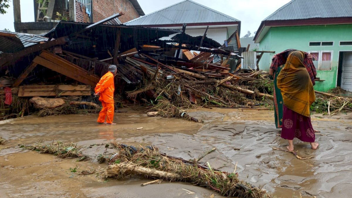 3 Ribu Warga di Kecamatan Latimojong Masih Terisolasi, Distribusi Bantuan Terkendala Cuaca Buruk