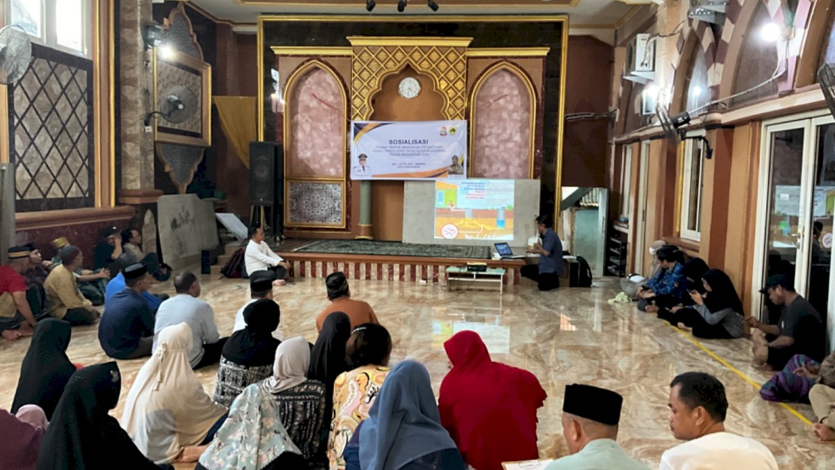 KSM Kelurahan Tamamaung Sebut Pembangunan Septik Tank DPU Makassar Dibangun Sesuai Aturan