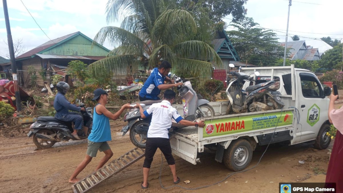 PT SJAM Siapkan Servis dan Oli Kendaraan Gratis Bagi Korban Banjir di Luwu