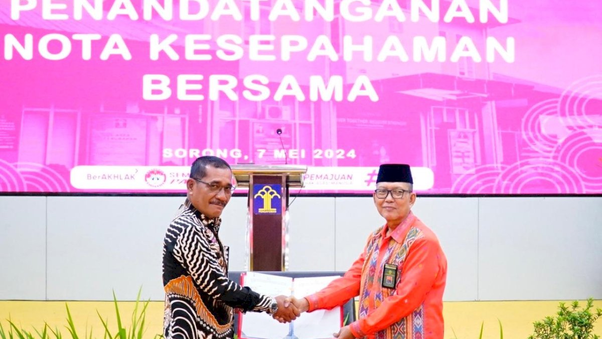Dekatkan Layanan Hingga ke Papua Barat, Kanwil Kemenkumham Sulsel Jalin Kerjasama dengan Pengadilan Tinggi Agama