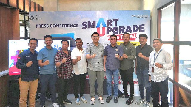 Press conference program Smart Upgrade Festival Kalla Toyota. Foto: Istimewa.