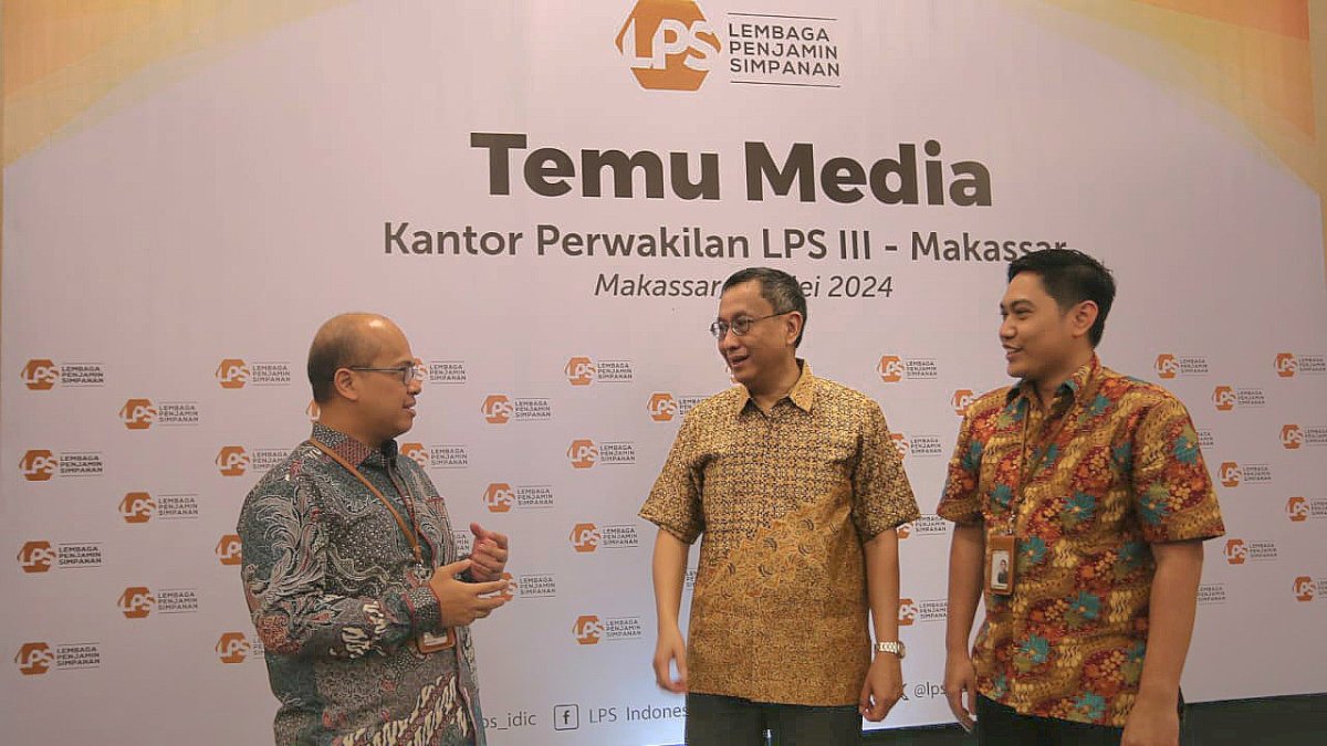 LPS Jamin Rp91,5 Miliar Dana Nasabah dari 17,34 Juta Rekening di Sulsel