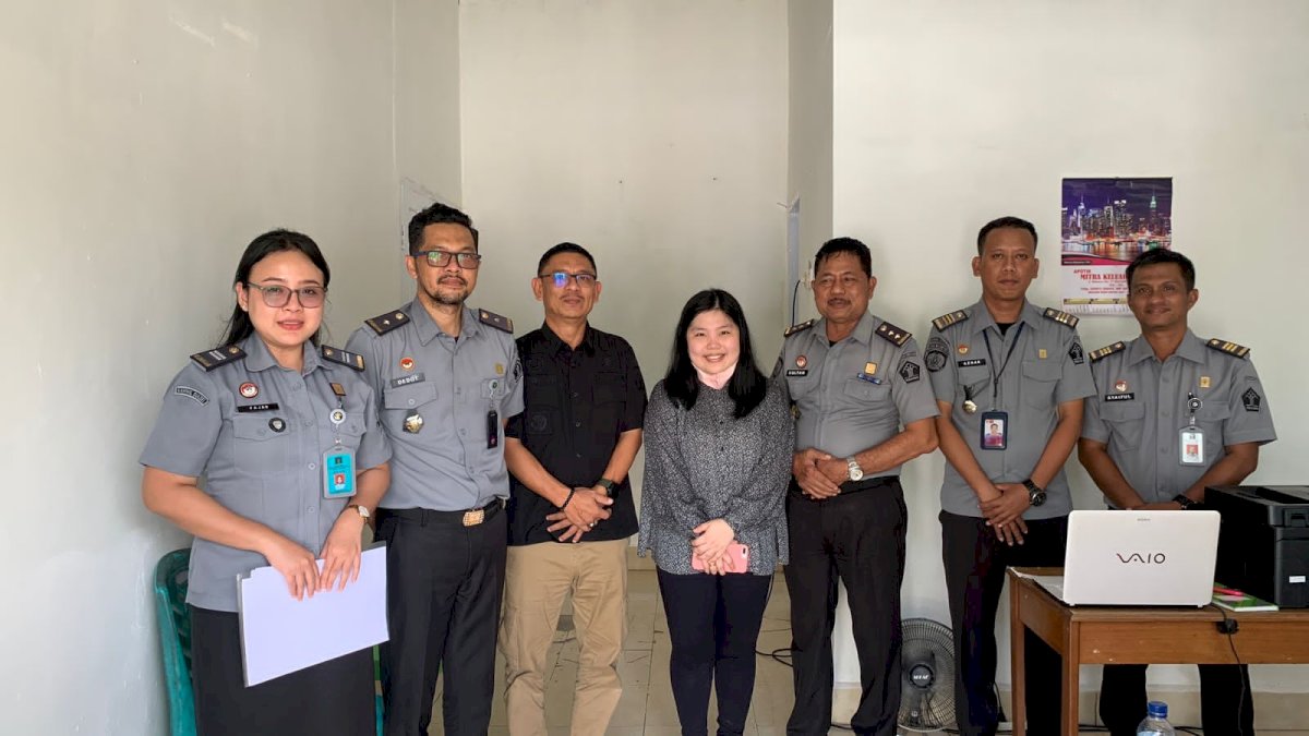 Kanwil Kemenkumham Sulsel Advokasi Layanan Fidusia dan Monitoring Layanan Kenotariatan di Bone