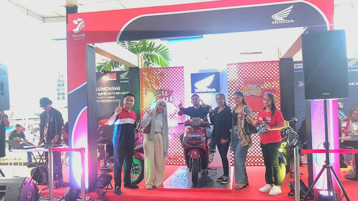 Honda New Stylo 160 Resmi Menyapa Masyarakat Maluku Saat Mini Launching