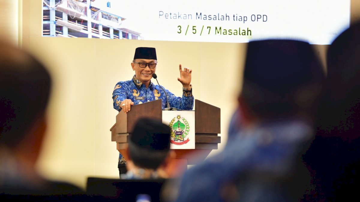 Pimpin Rakor Awal, Zudan Bagikan Visi Bersama Bahagiakan Masyarakat Sulsel