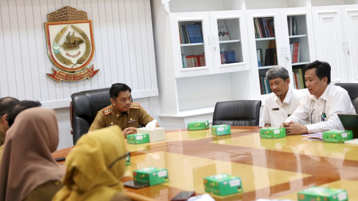 Fokus Tingkatkan Tata Kelola Manajemen Risiko, PJ Sekda Terima Kunjungan Asitensi BPKP Sulsel