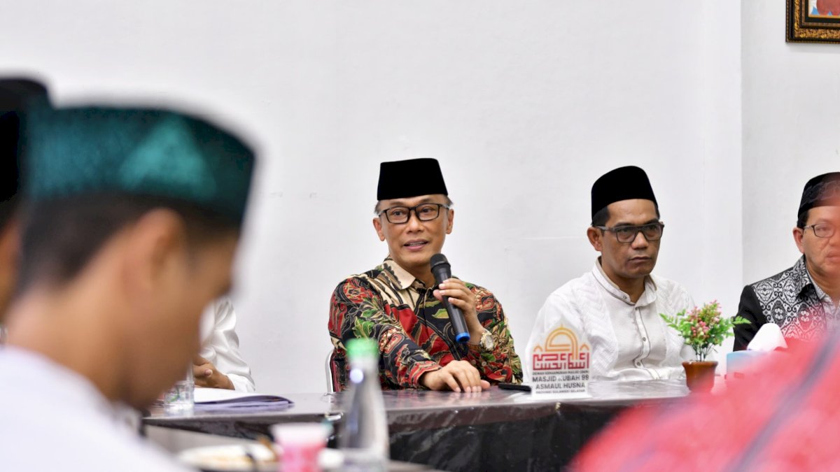 Pengurus dan Jemaah Masjid 99 Kubah Sampaikan Harapan ke Pj Gubernur Prof Zudan