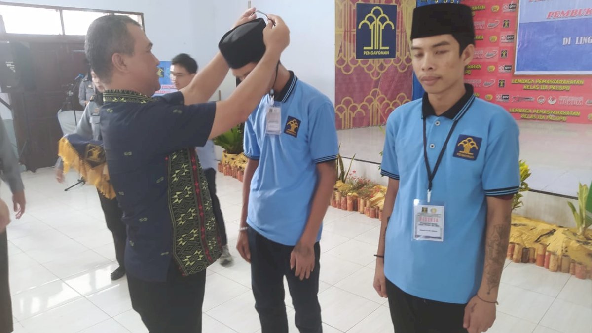Kemenkumham Sulsel Pantau 50 WBP Peserta Program Rehabiltasi Sosial dan Kemandirian