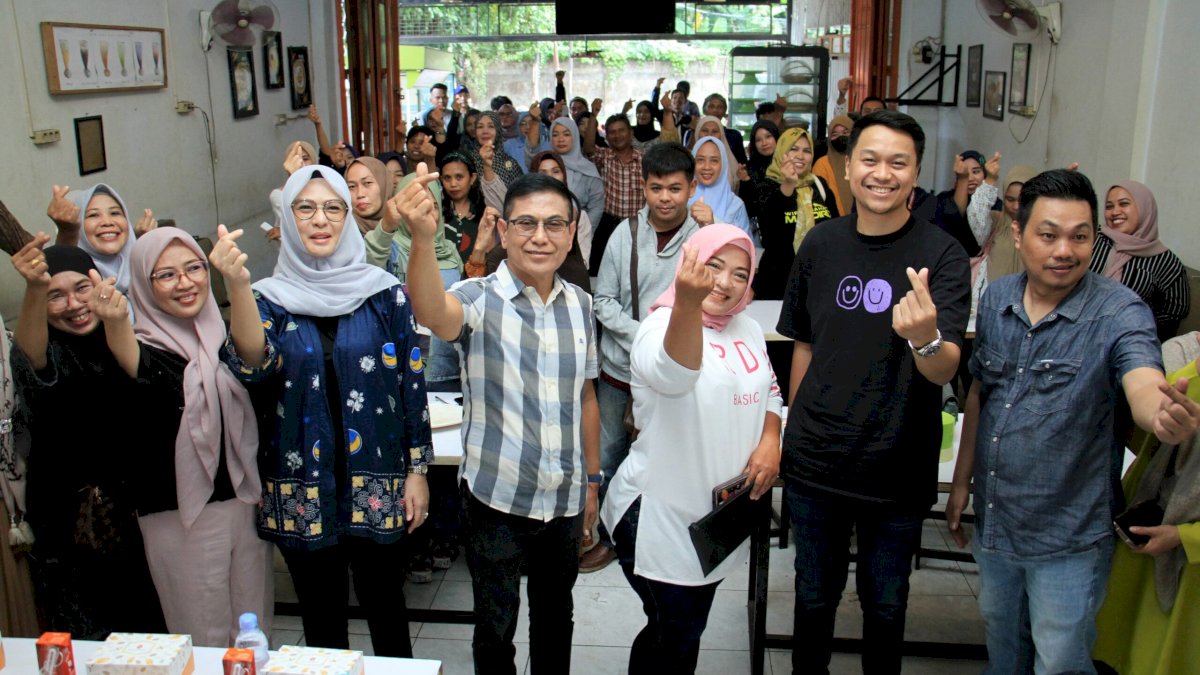 Rusdin Abdullah Sapa Warga Kecamatan Tallo Lewat Program Rudal Mendengar