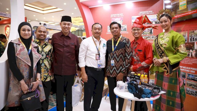 Pemkot Makassar saat hadir di Expo Pengawasan Intern 2024. Foto: Istimewa.