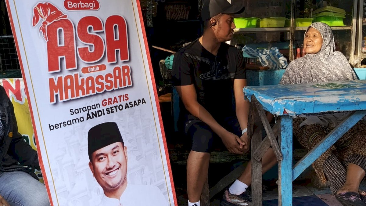 Ojol Hingga Tukang Parkir Serbu Program Nasi Kuning Gratis Andi Seto