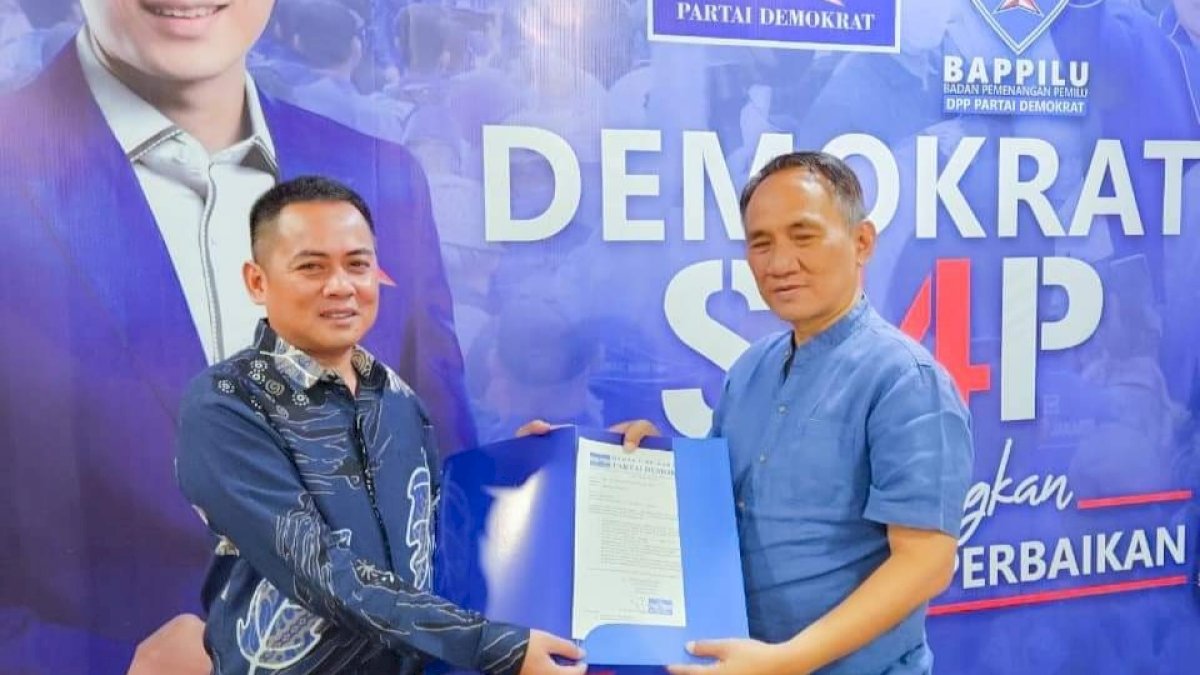 Sumarling Majja Sudah Kantongi Surat Tugas DPP Demokrat for Kolut 2024