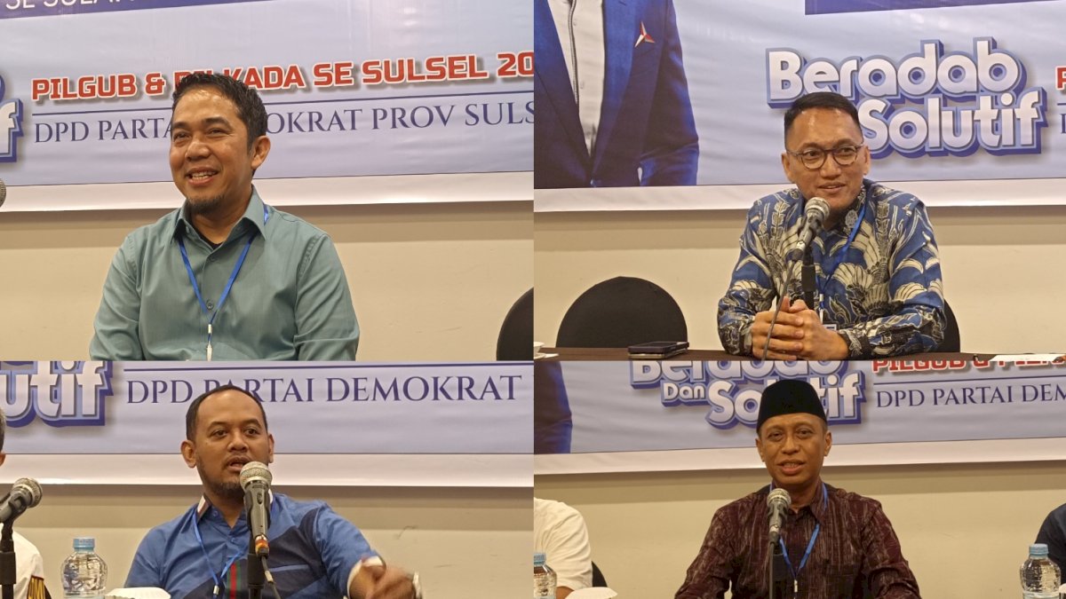 4 Kandidat Wali Kota Palopo Bidik Rekomendasi Demokrat