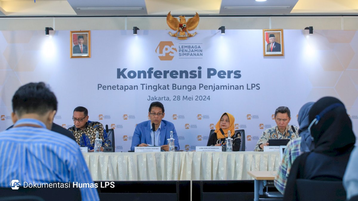 Hingga April 2024, LPS Jamin 573,915 Rekening Bank Umum dan 18,32 Juta Rekening BPR/BPRS