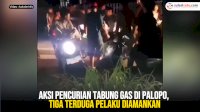 VIDEO: Aksi Pencurian Tabung Gas di Palopo, Tiga Terduga Pelaku Diamankan