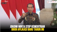 VIDEO: Jokowi Minta Stop Kementrian Bikin Aplikasi Baru Tahun Ini